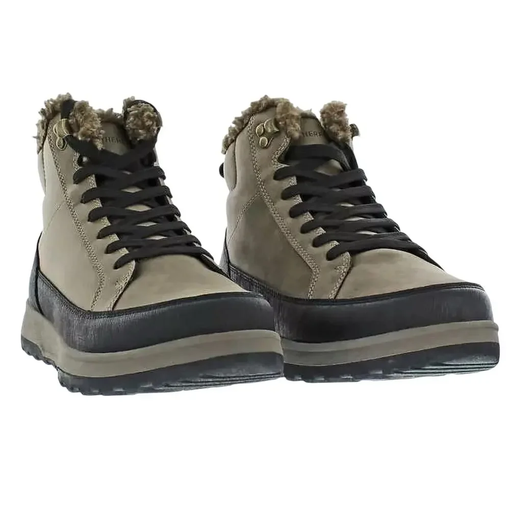 Weatherproof Men's Logjam Memory Foam Sneaker Boots Brown Size 11 NIB NEW